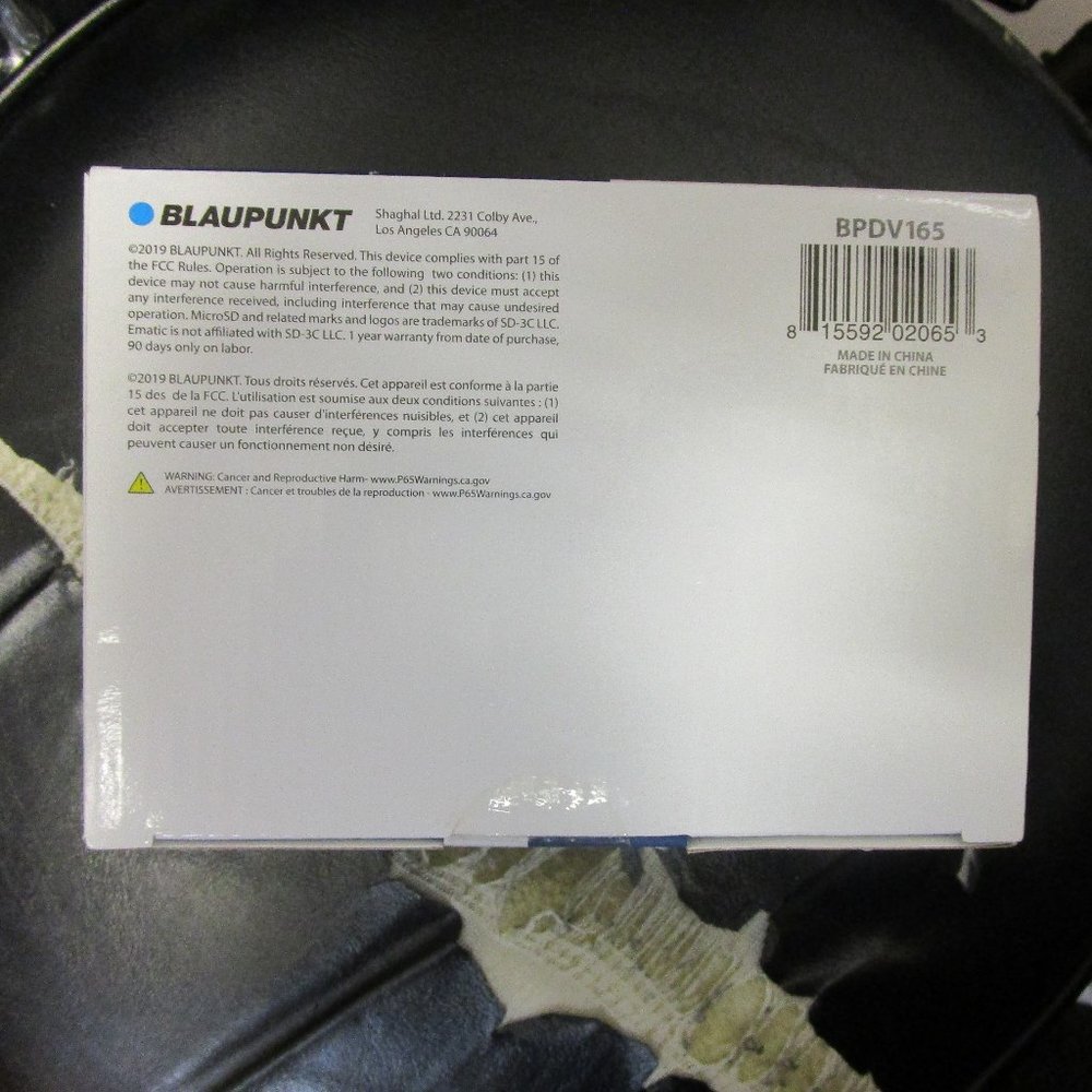 blaupunkt dual camera HD dashcam - Picture 3 of 3